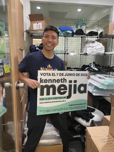 Kenneth Mejia for City Controller: Educating Angelenos Along the Way • OBVIOUS Magazine Kenneth Mejia Runs for City Controller Educating Angelenos During the Process