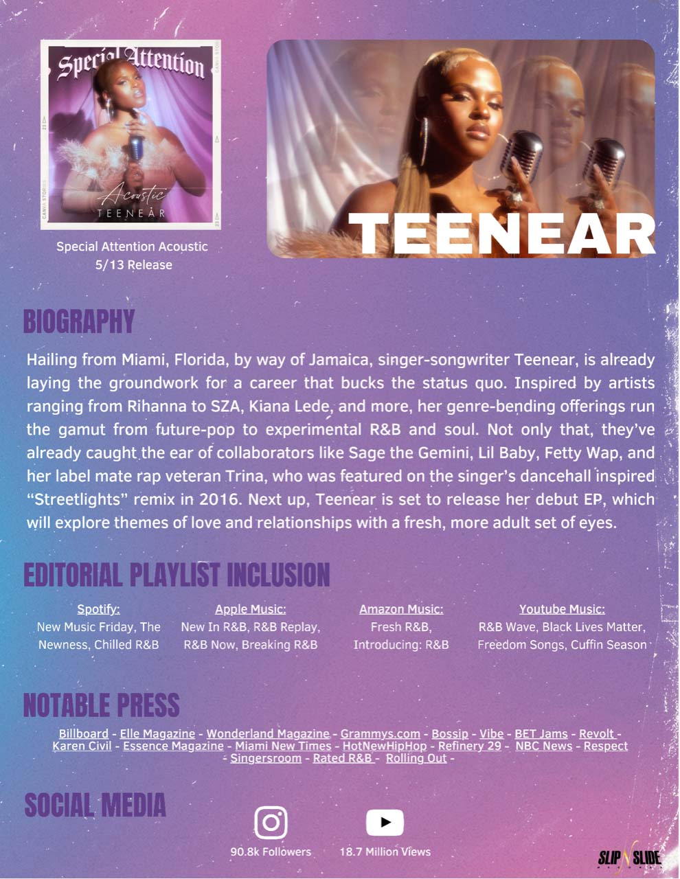 Teenear: 'Ain’t Mine' – One to Watch in Music • OBVIOUS Magazine Teenear: 'Ain’t Mine' – One to Watch in Music