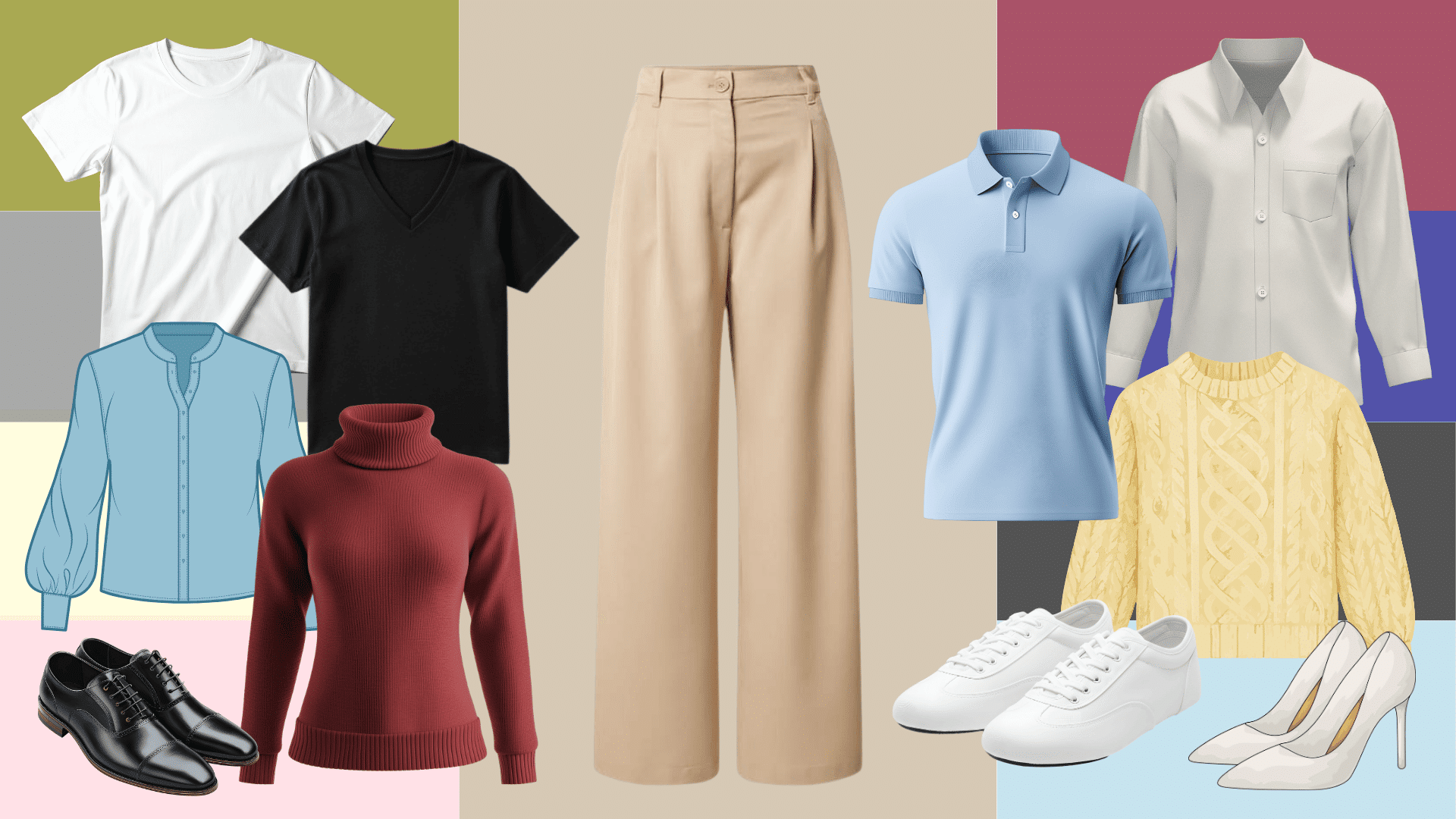 What Colors Go With Khaki