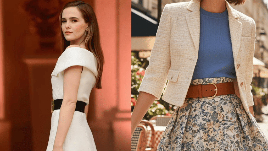 Zoey Deutch Waistline Defining soft gamine ideas