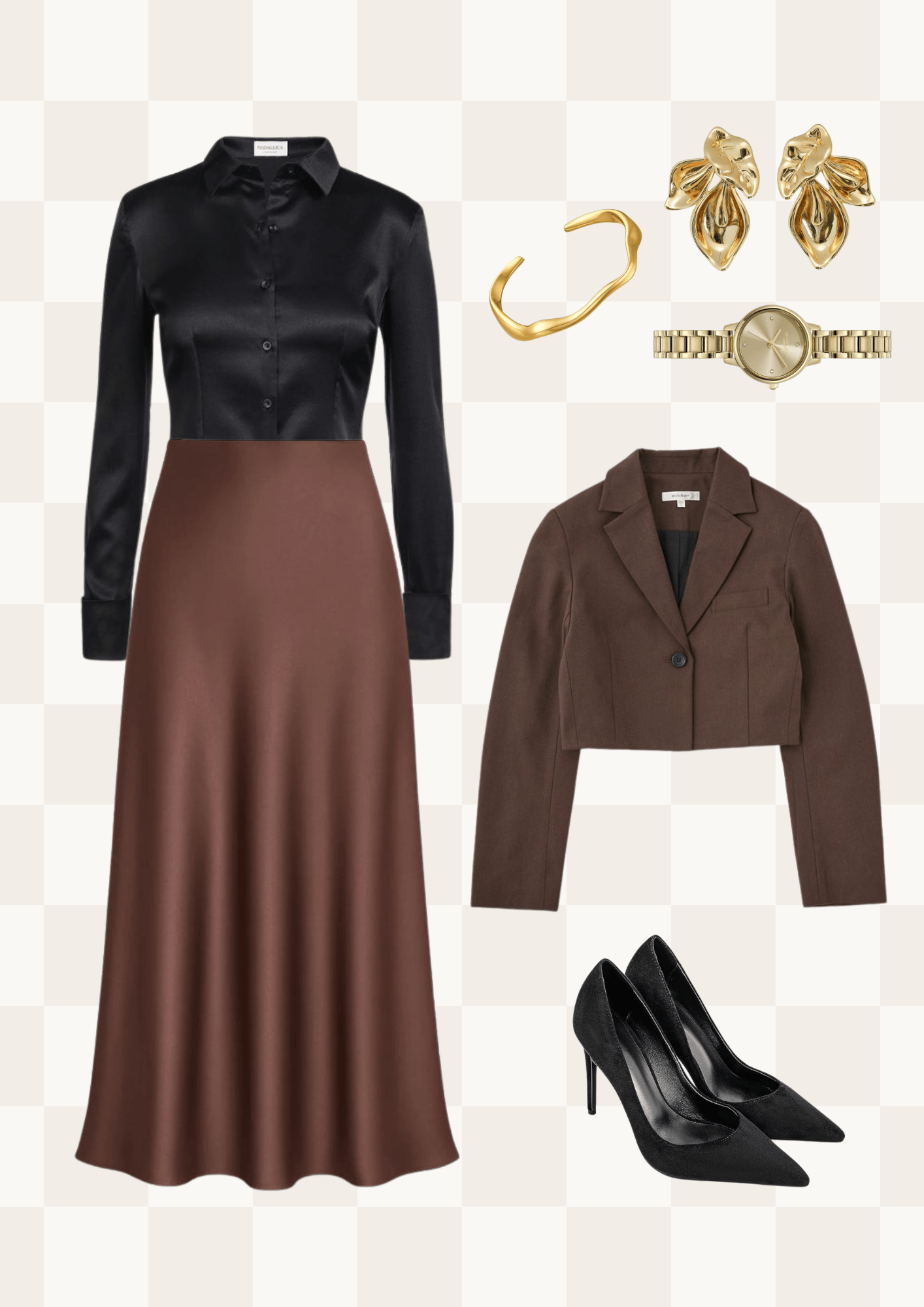 black-and-brown-chic-outfit