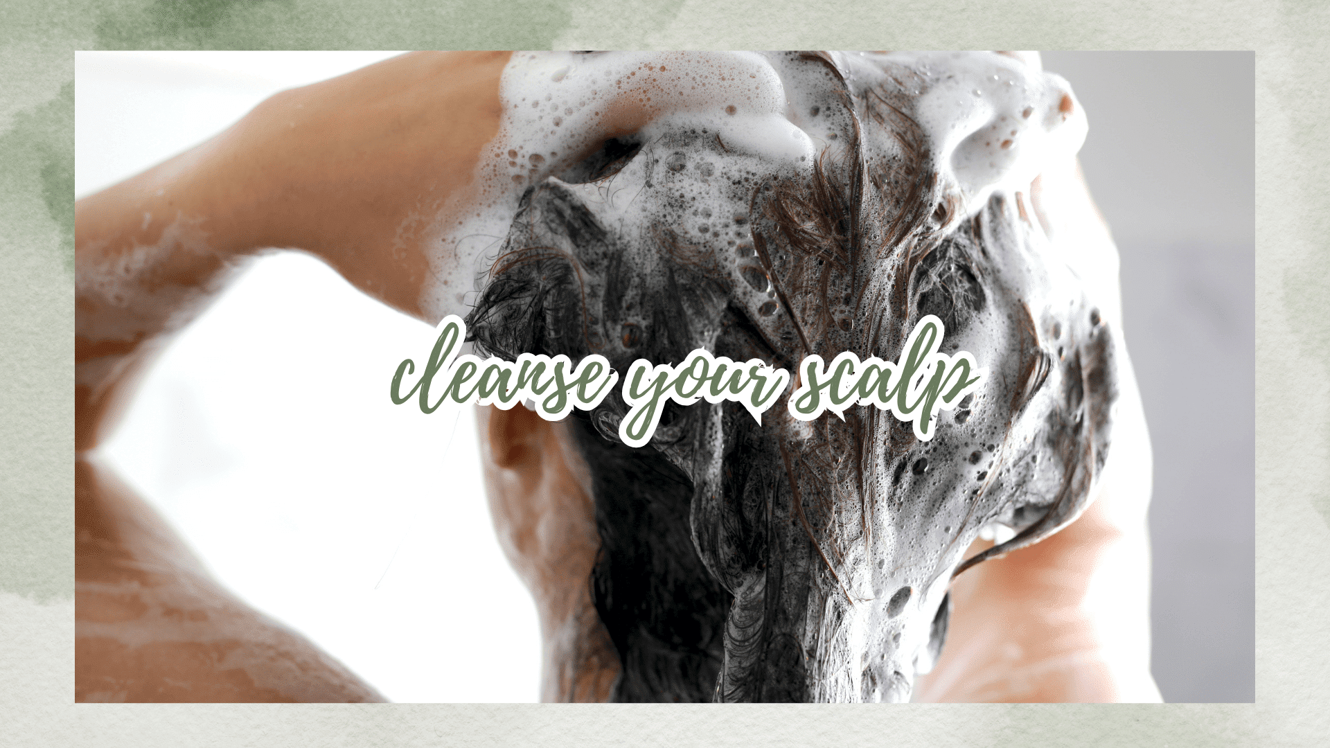 cleansing curly hair