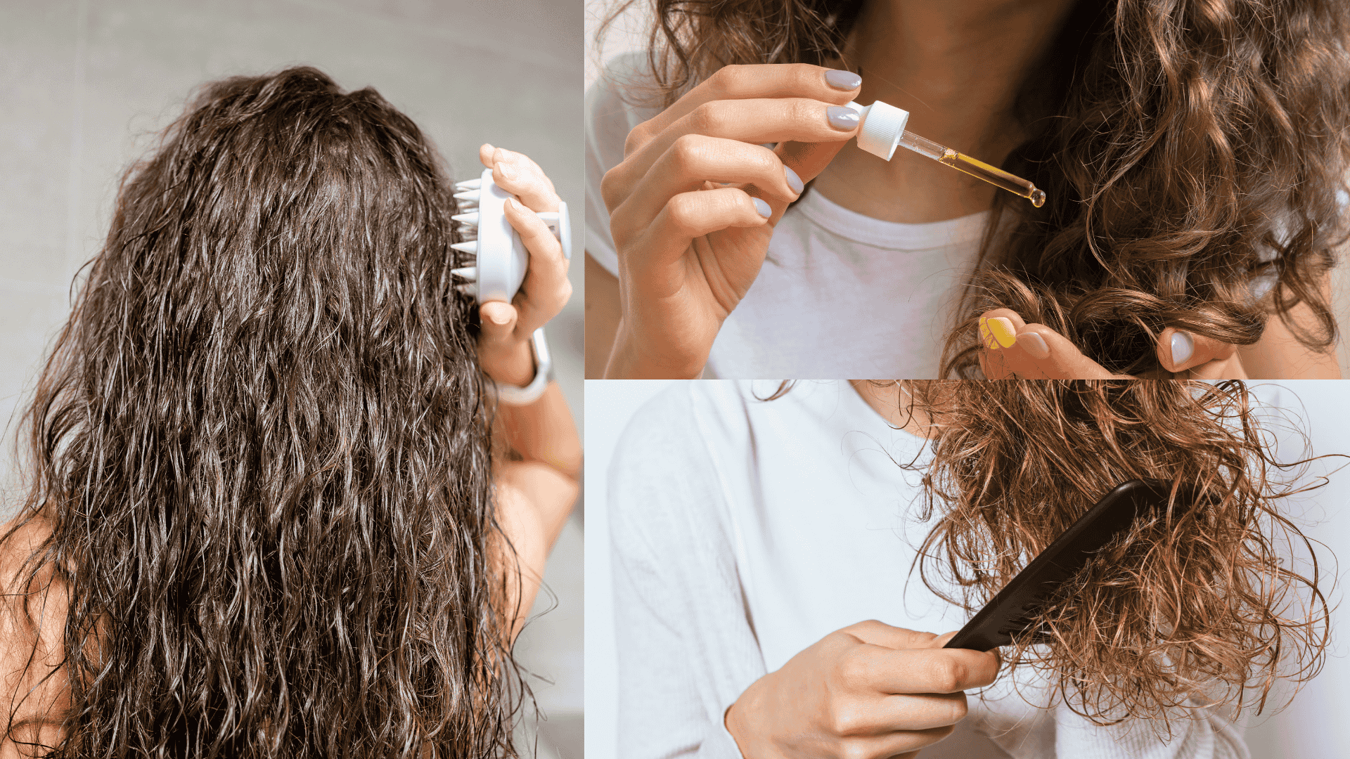 curly hair routine