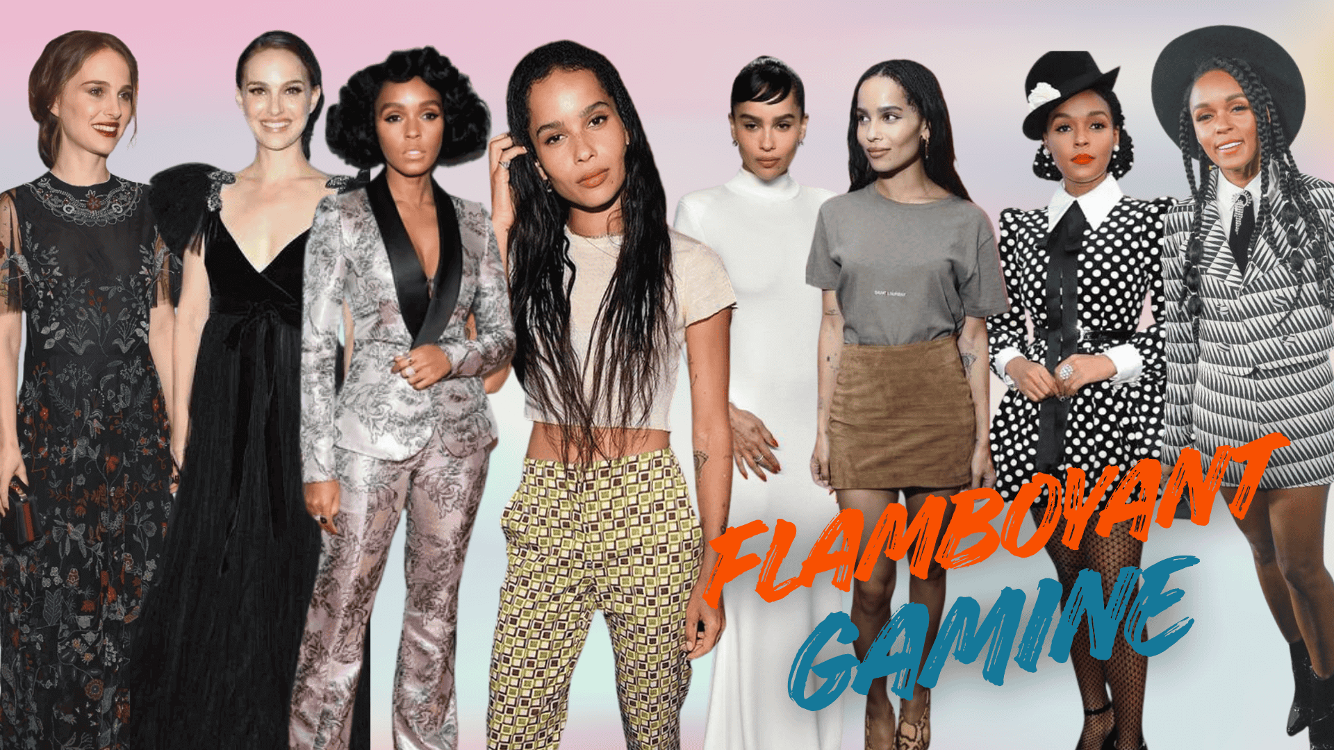 flamboyant gamine body shape