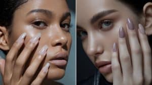 gel acrylic nails comparison