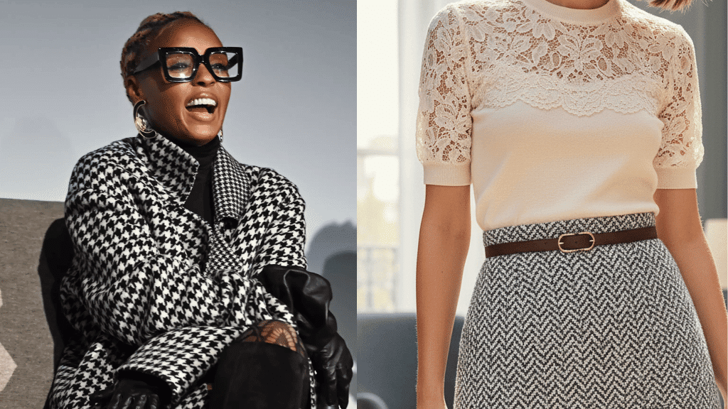 janelle Moane's onion glass press tour outfit soft gamine