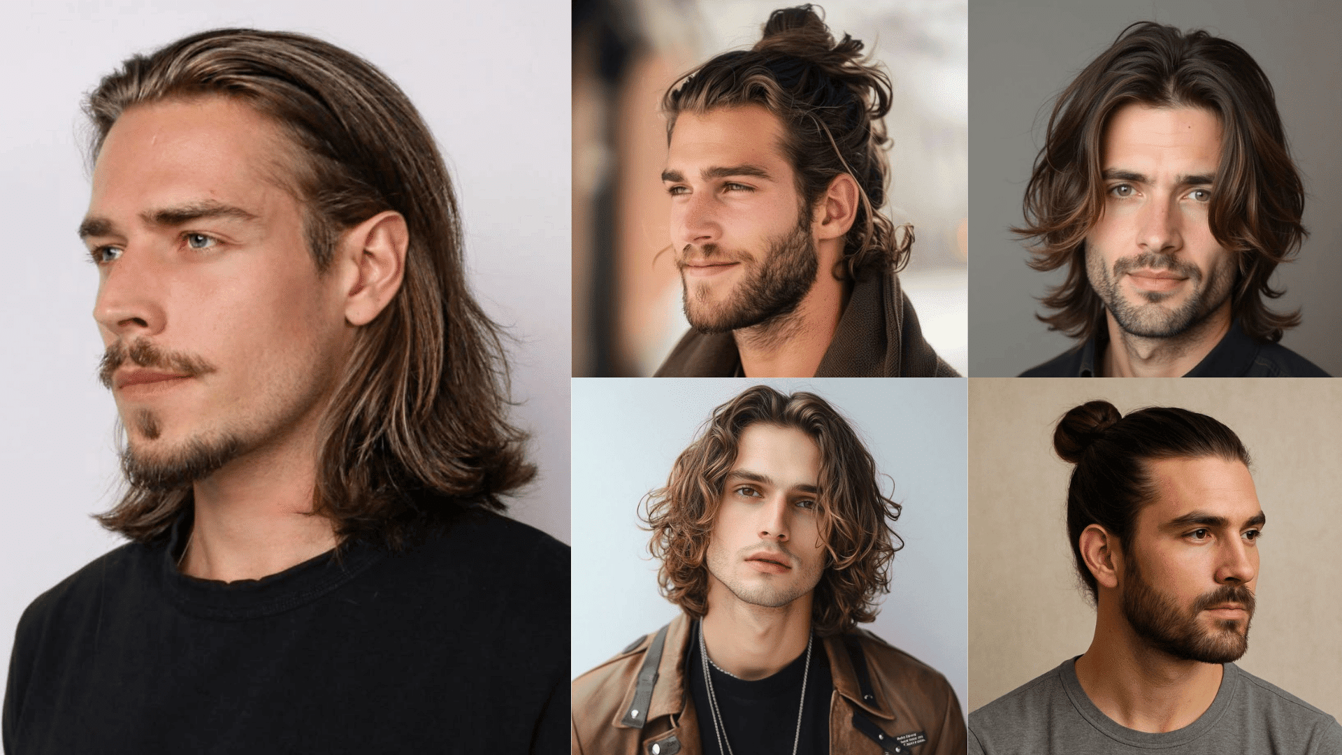 long hairstyles for Men with Thick Hair