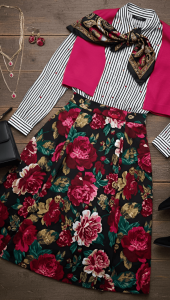 maximalist fashion mixing prints