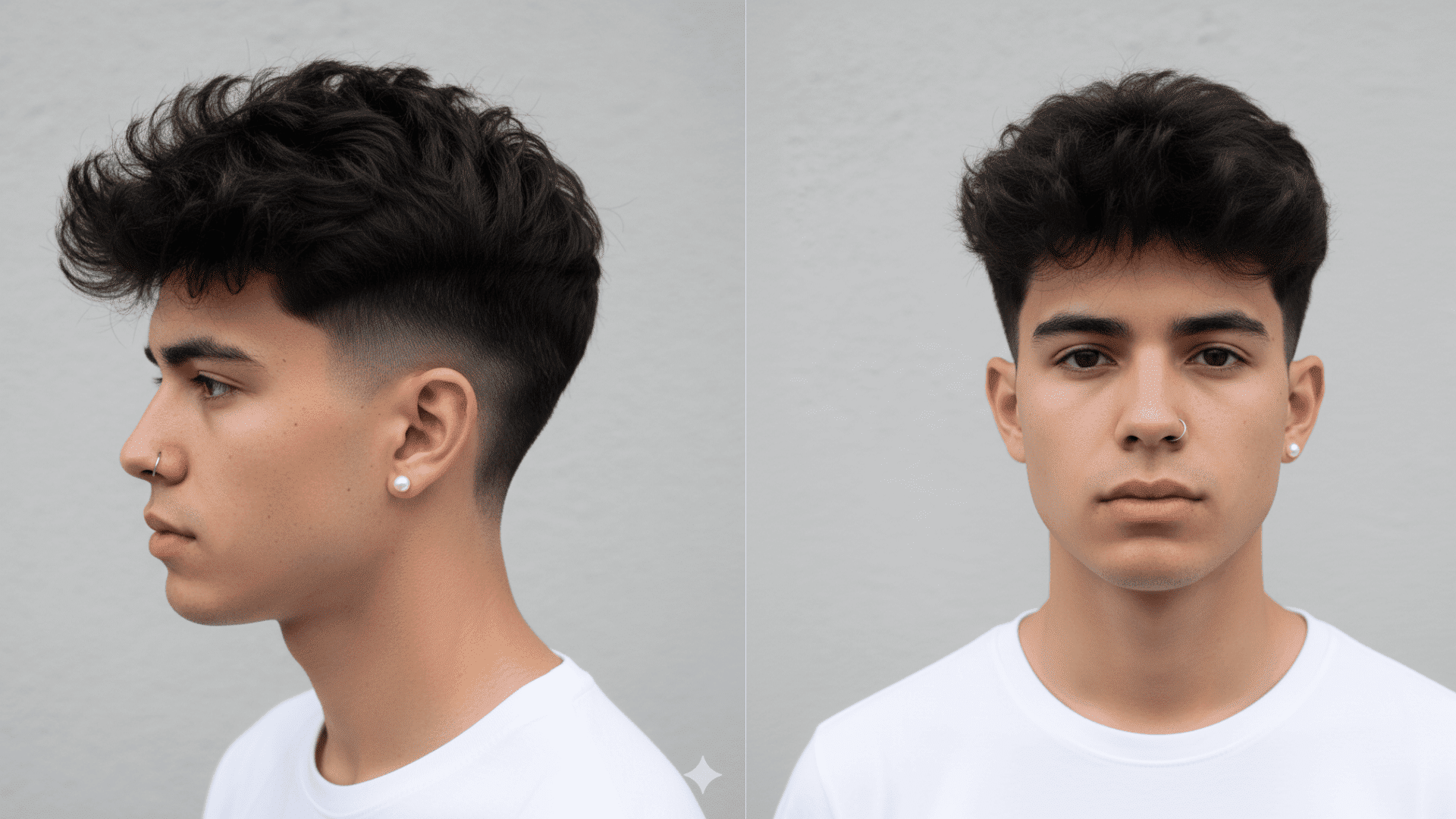 mid fade haircut