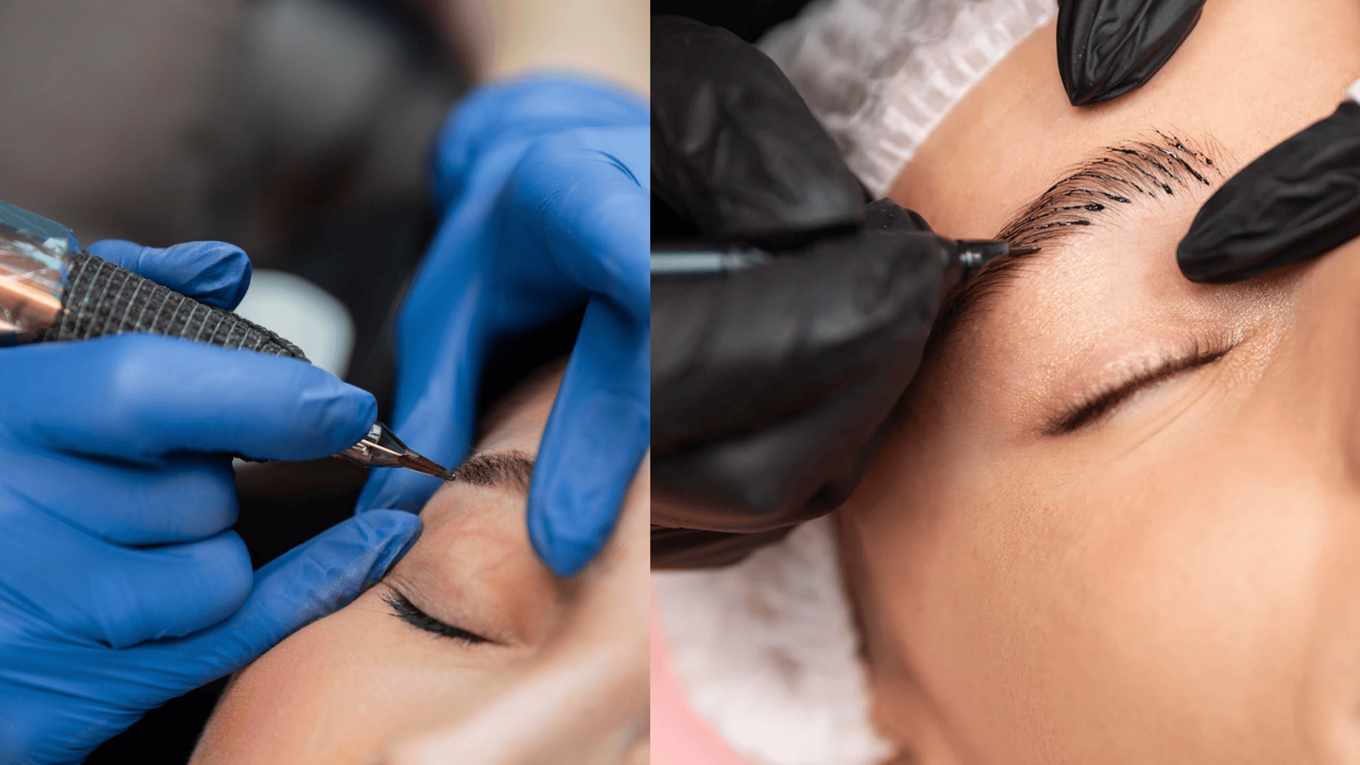 permanent eyebrow tatoo vs microblading