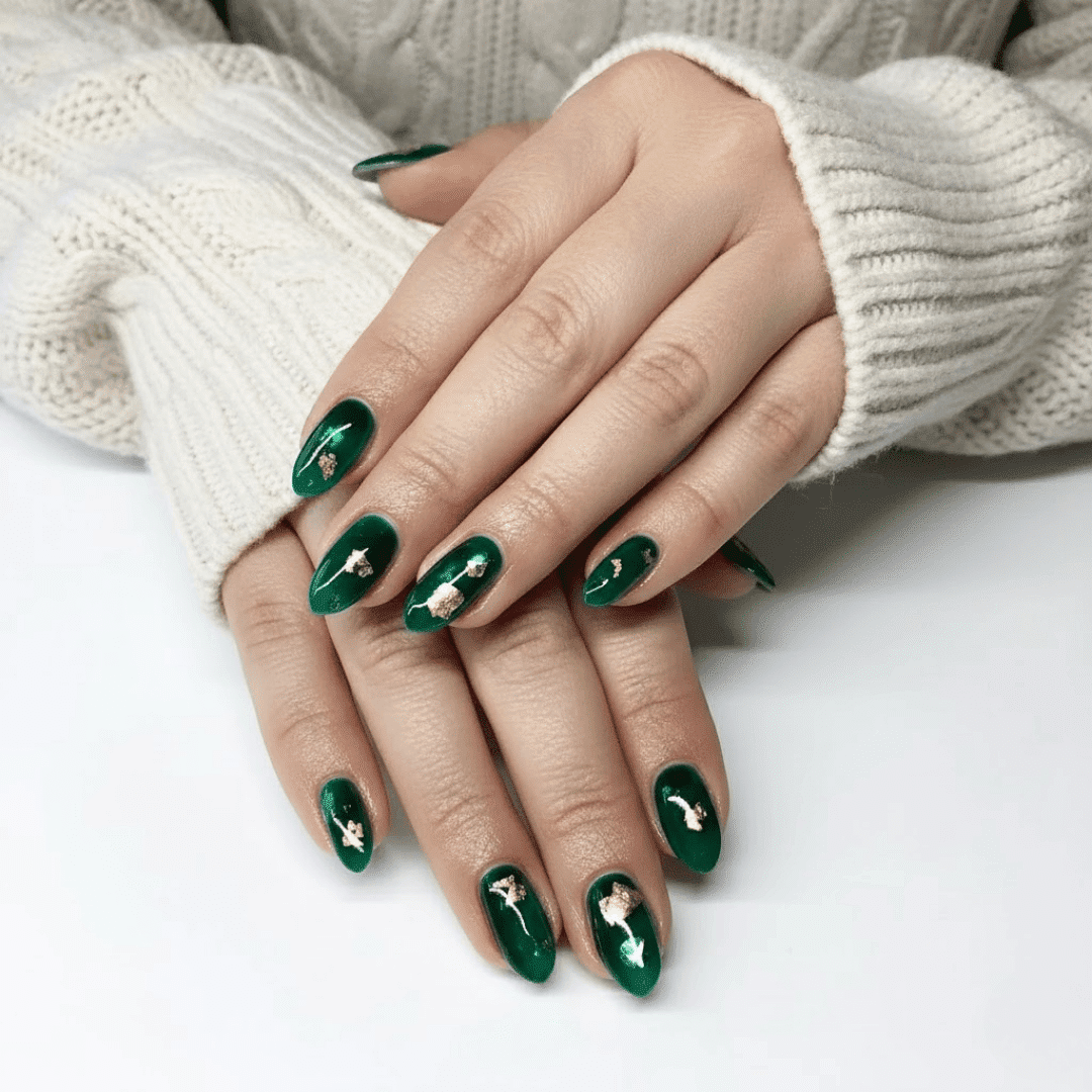 popular winter nails color