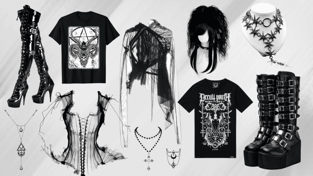 Goth Style Example Types of Goths and Goth Styles Explained - Obviousmag