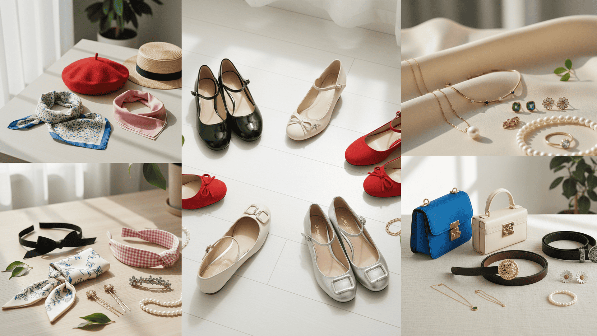 soft gamine outfit accessories