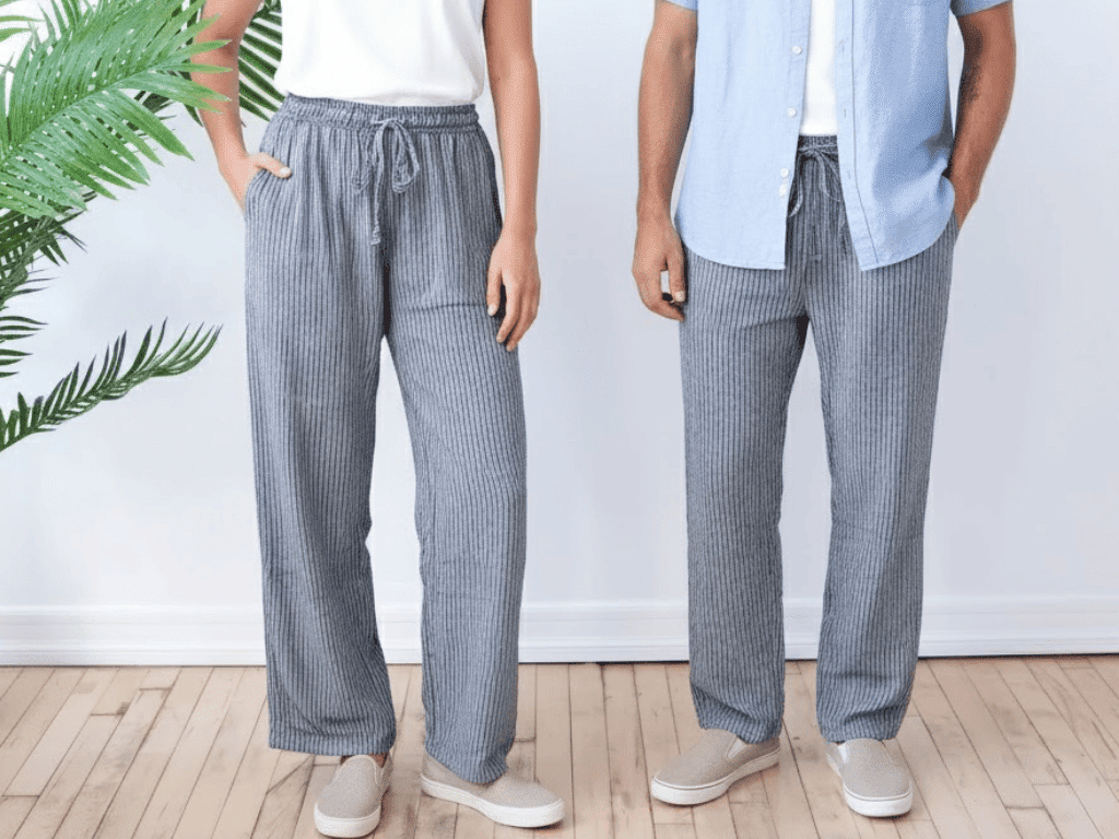 straight leg unisex pants styling tips
