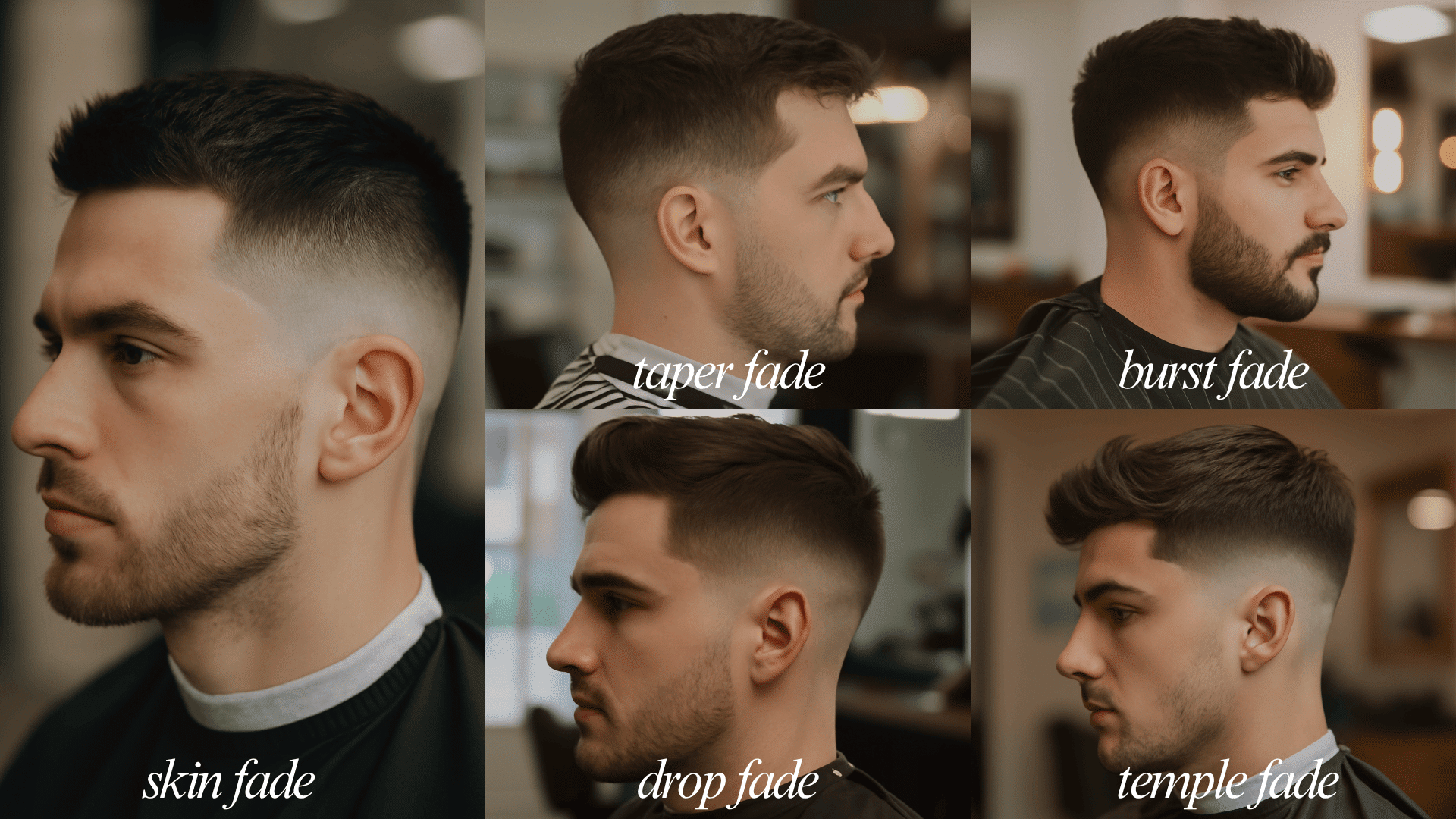 types of fades