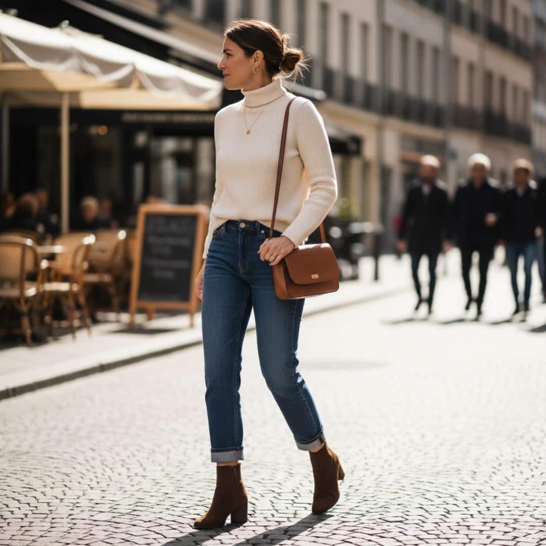 weekend outfit with ankle boots