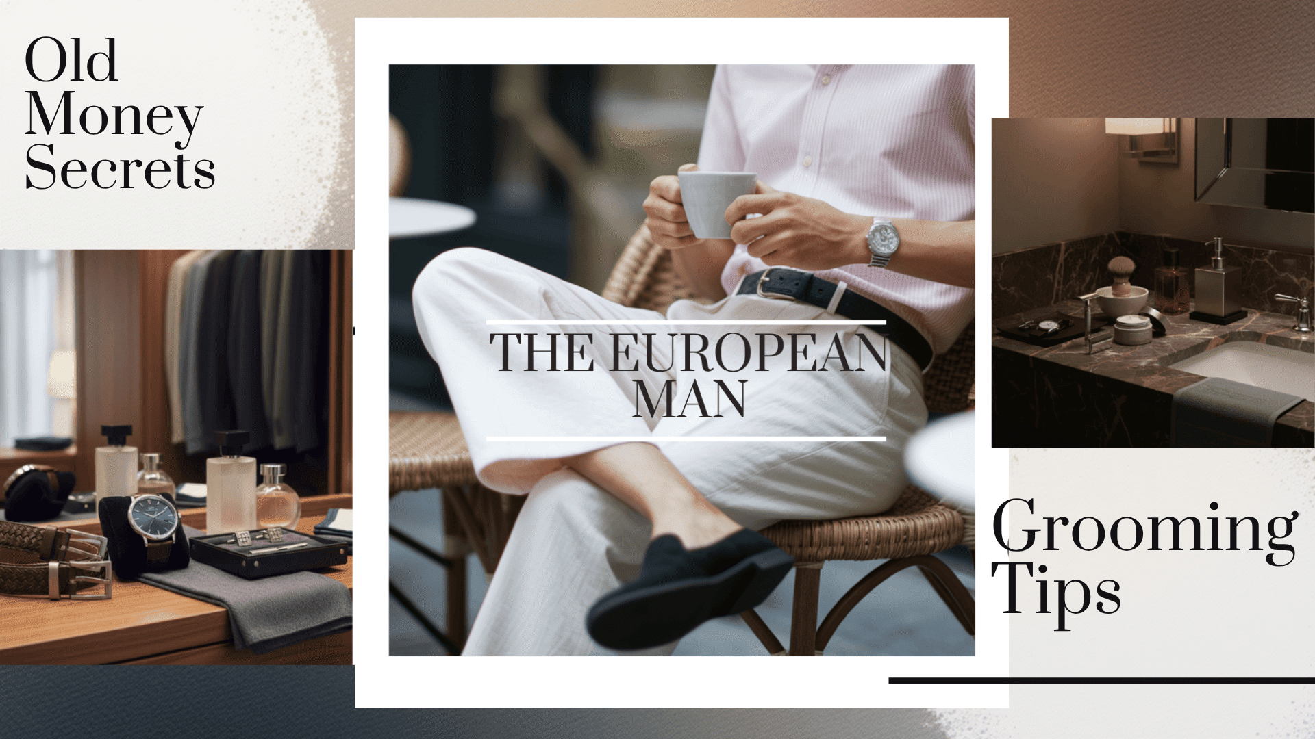 European men's fashion tips and styles