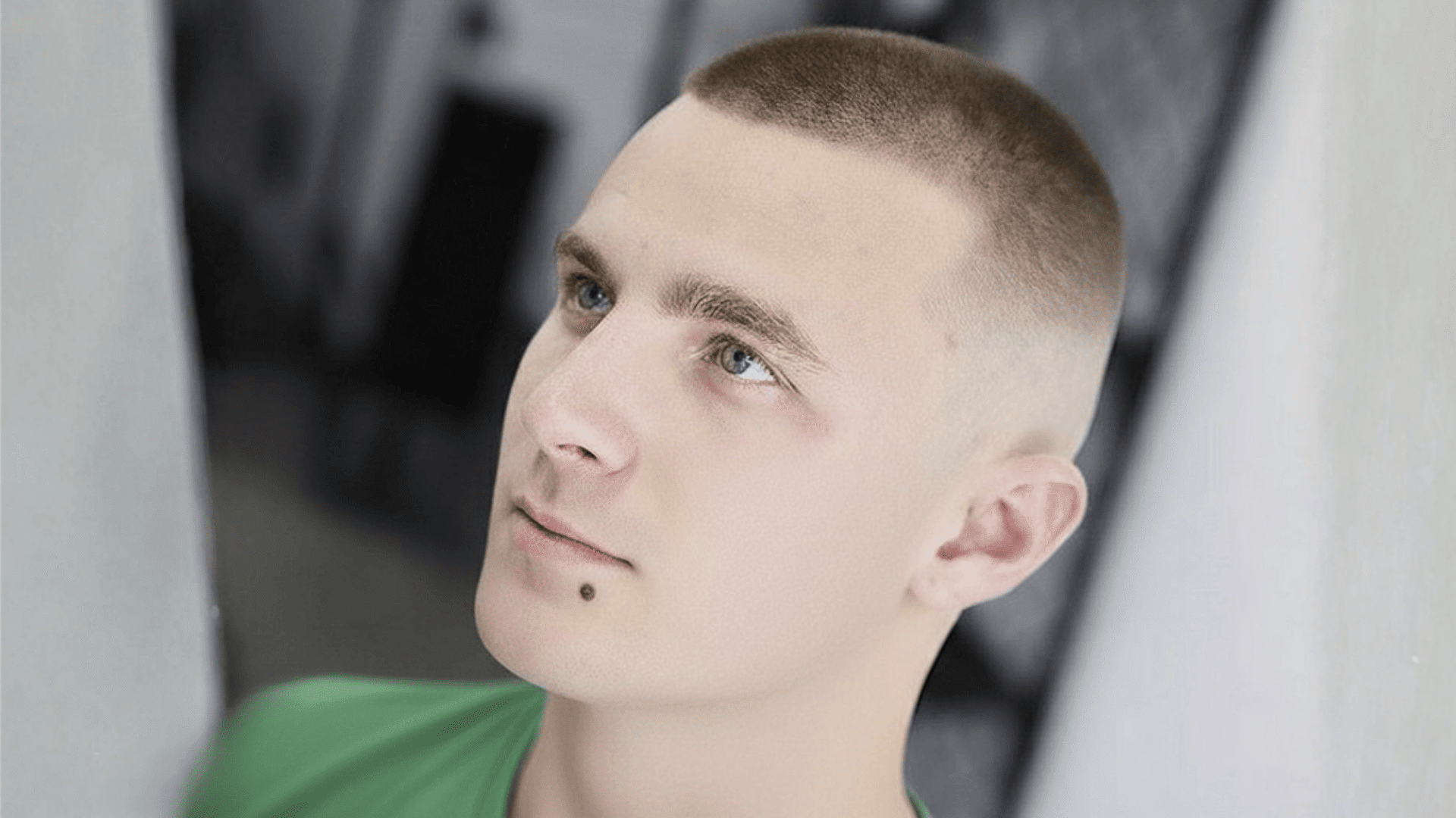 buzz cut haircut for oval faces ideas