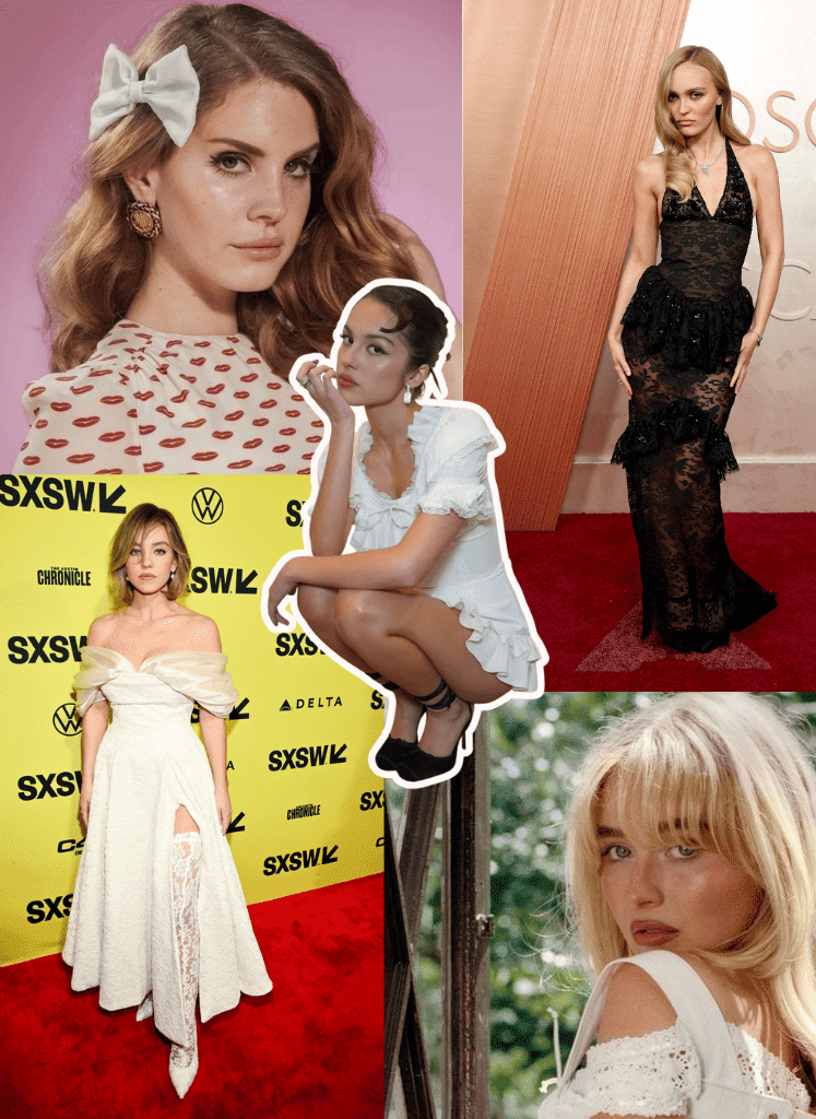 coquette outfit celebrity inspired