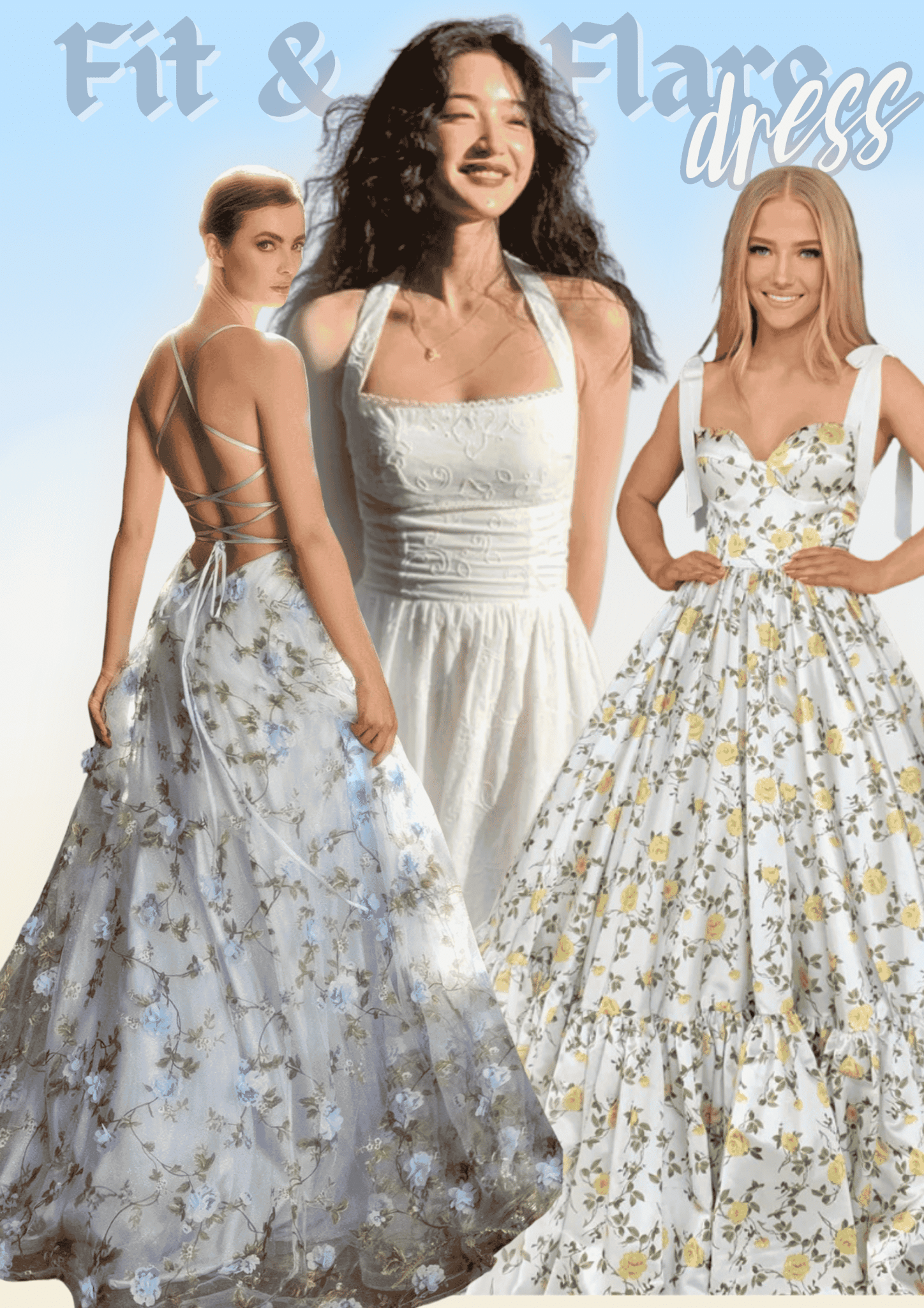 fit and flare dress for women