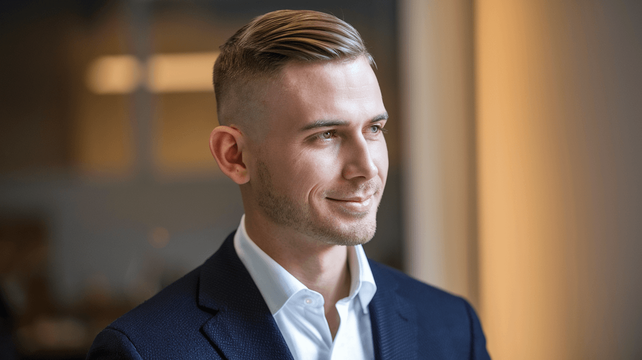 navy regulation cut hairstlye