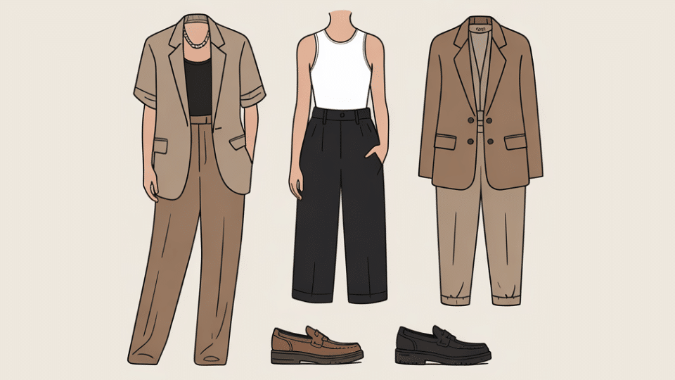 outfit ideas for non binary or androgynous dressers