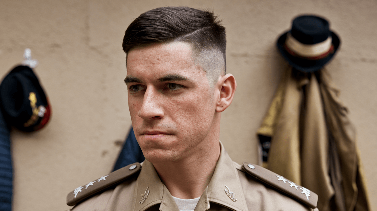 regulation cut hairstyle