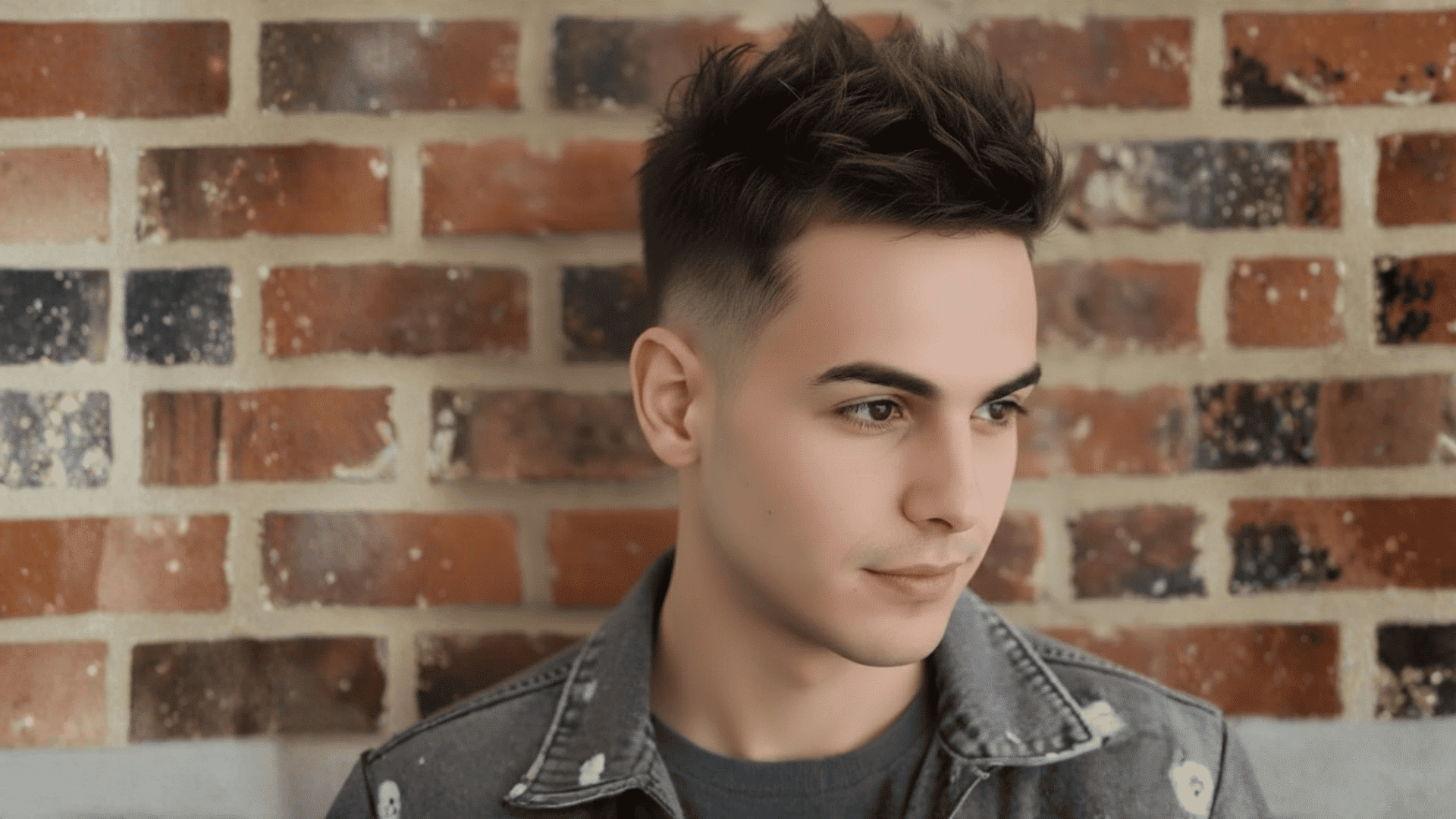 spiky textured top haircut for oval faces ideas
