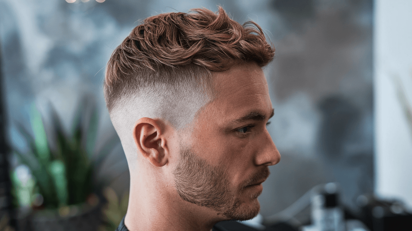 textured crop fade haircut