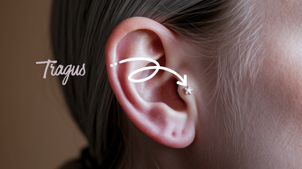 tragus piercing