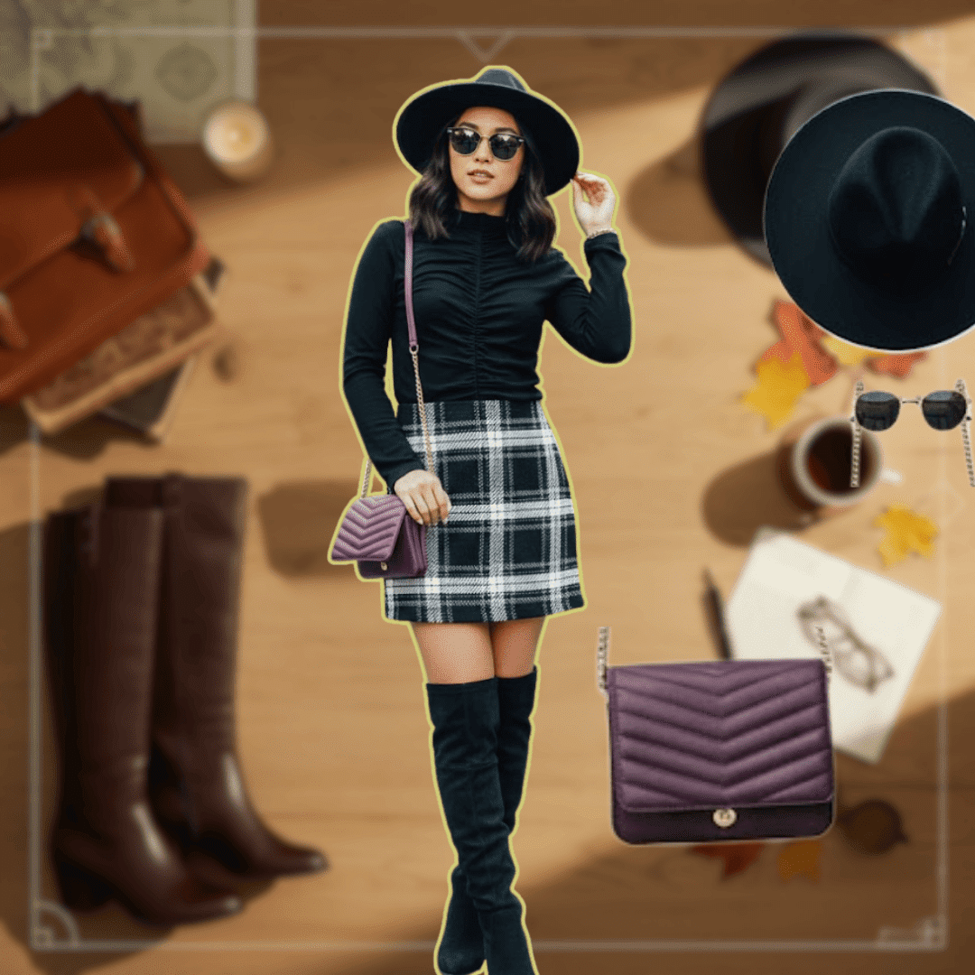 dark academia outfits girl