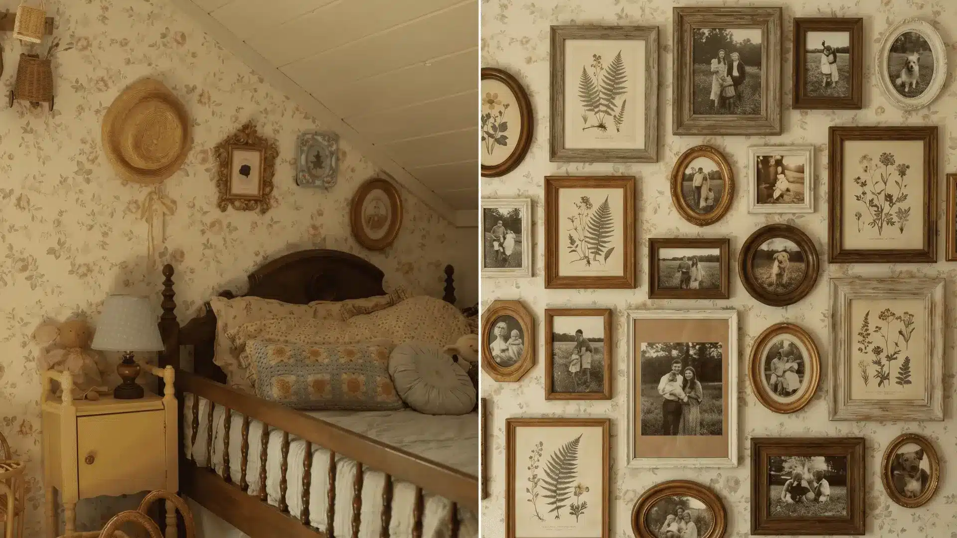 Modern cottagecore room with natural light, sheer curtains, and a bright interior