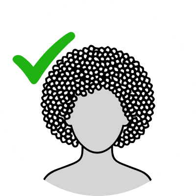 Be honest about your hair type