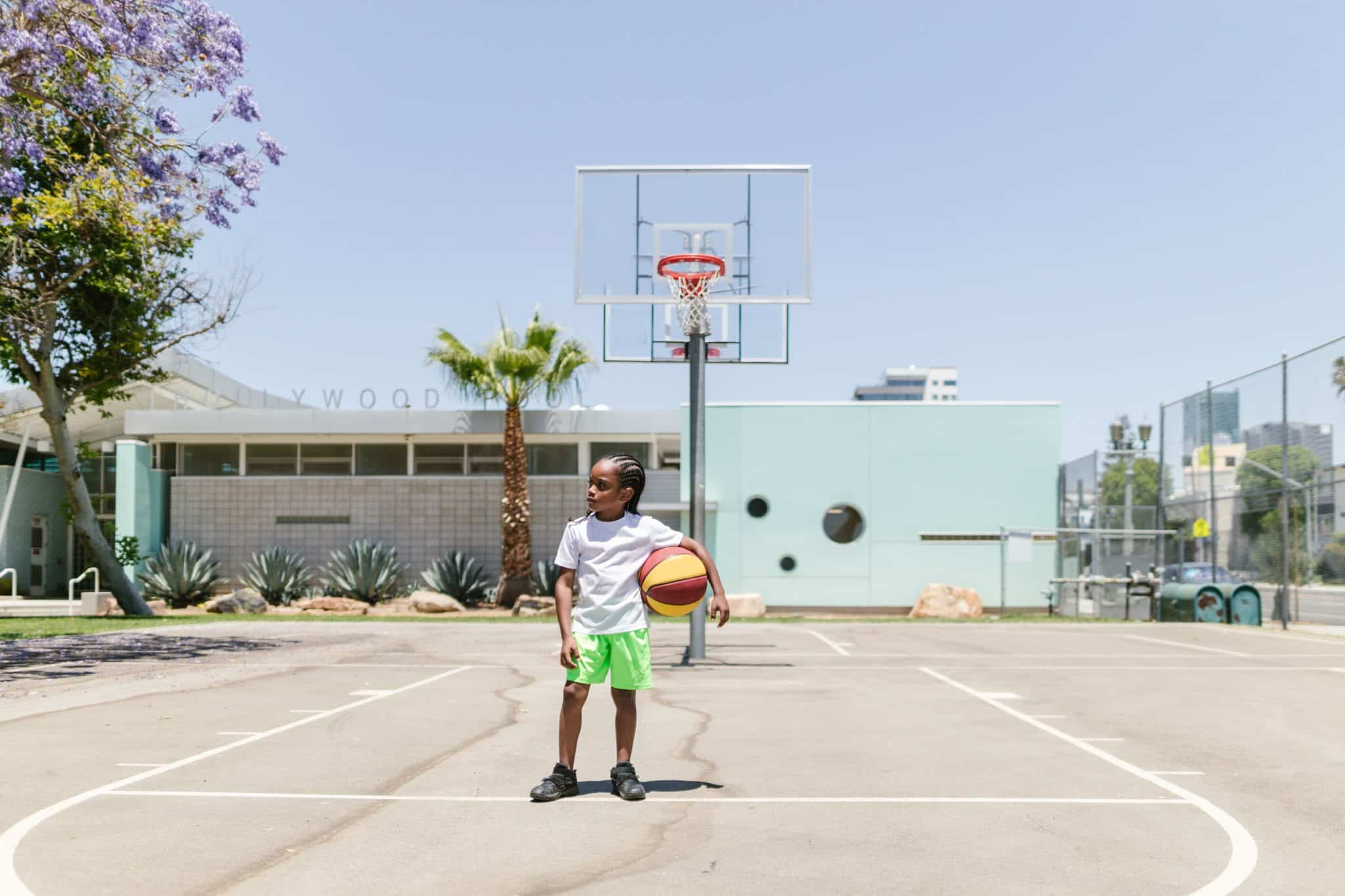 Everyday Outfit Ideas With Low-Top Basketball Sneakers for Kids