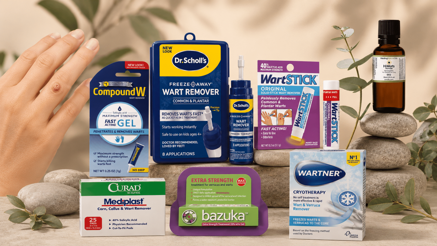 7 Best Wart Remover Products for At-Home Use (Tested & Compared)