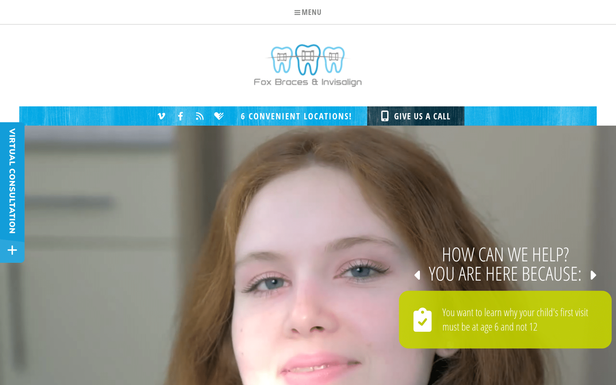 Fox Braces & Invisalign Screenshot