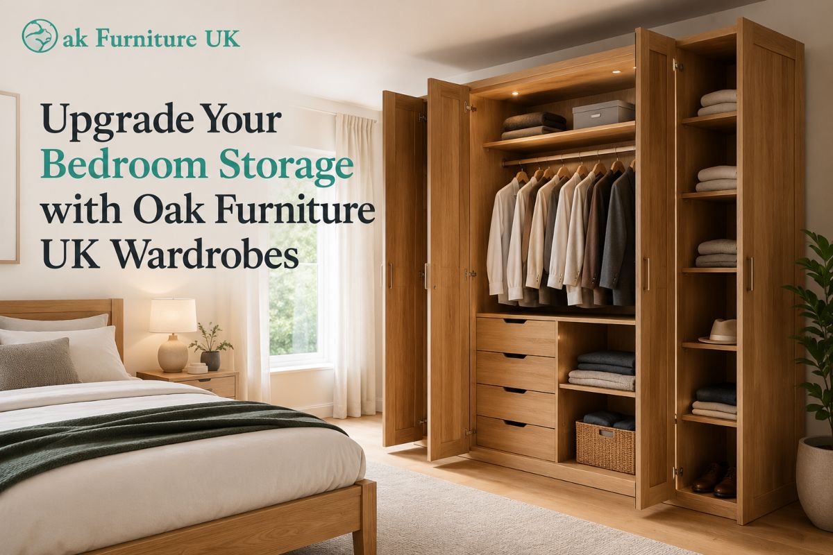 Upgrade Your Bedroom Storage with Oak Furniture UK Wardrobes