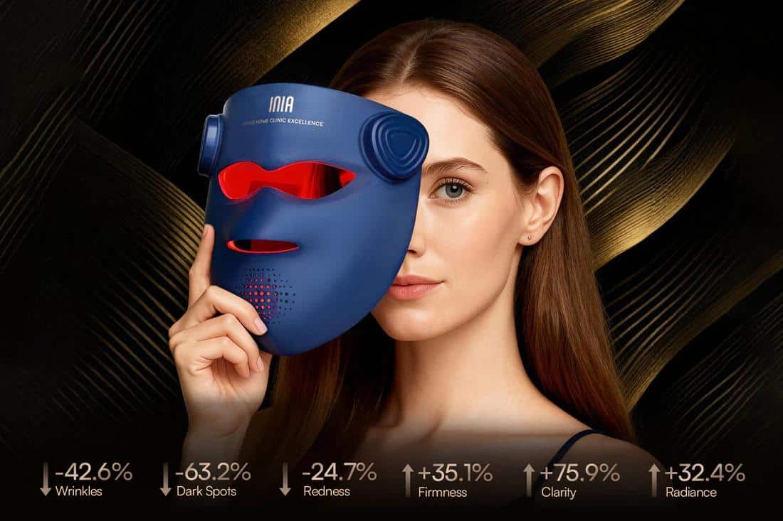 INIA GLOW 4D Review: What the Dual NIR Wireless LED Mask Actually Adds