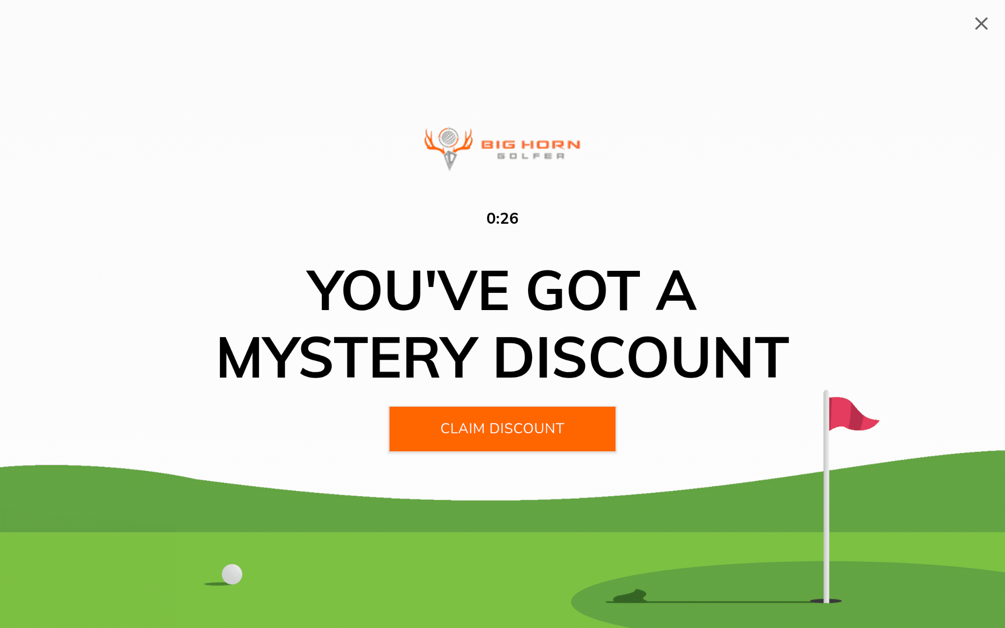 Big Horn Golfer Screenshot