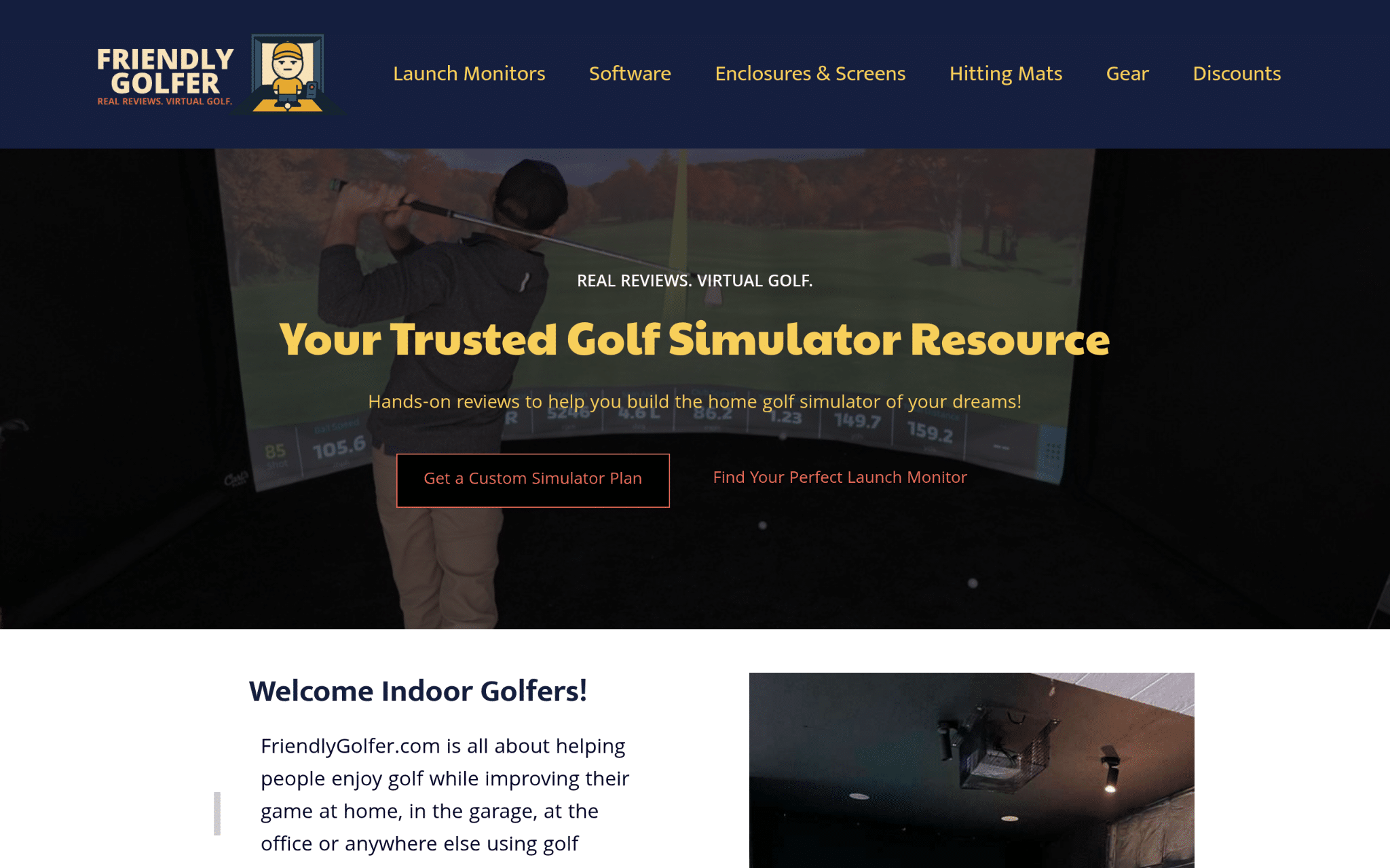 Friendly Golfer Screenshot