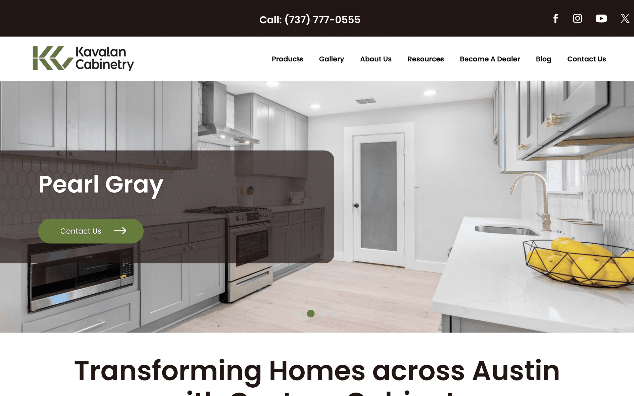 Kavalan Cabinetry Screenshot