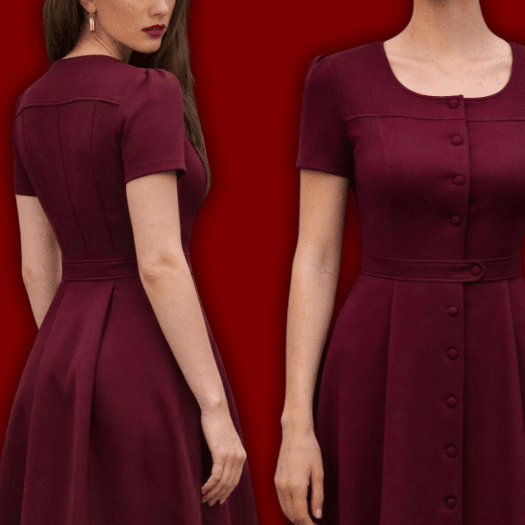 midi-dress-for-woman