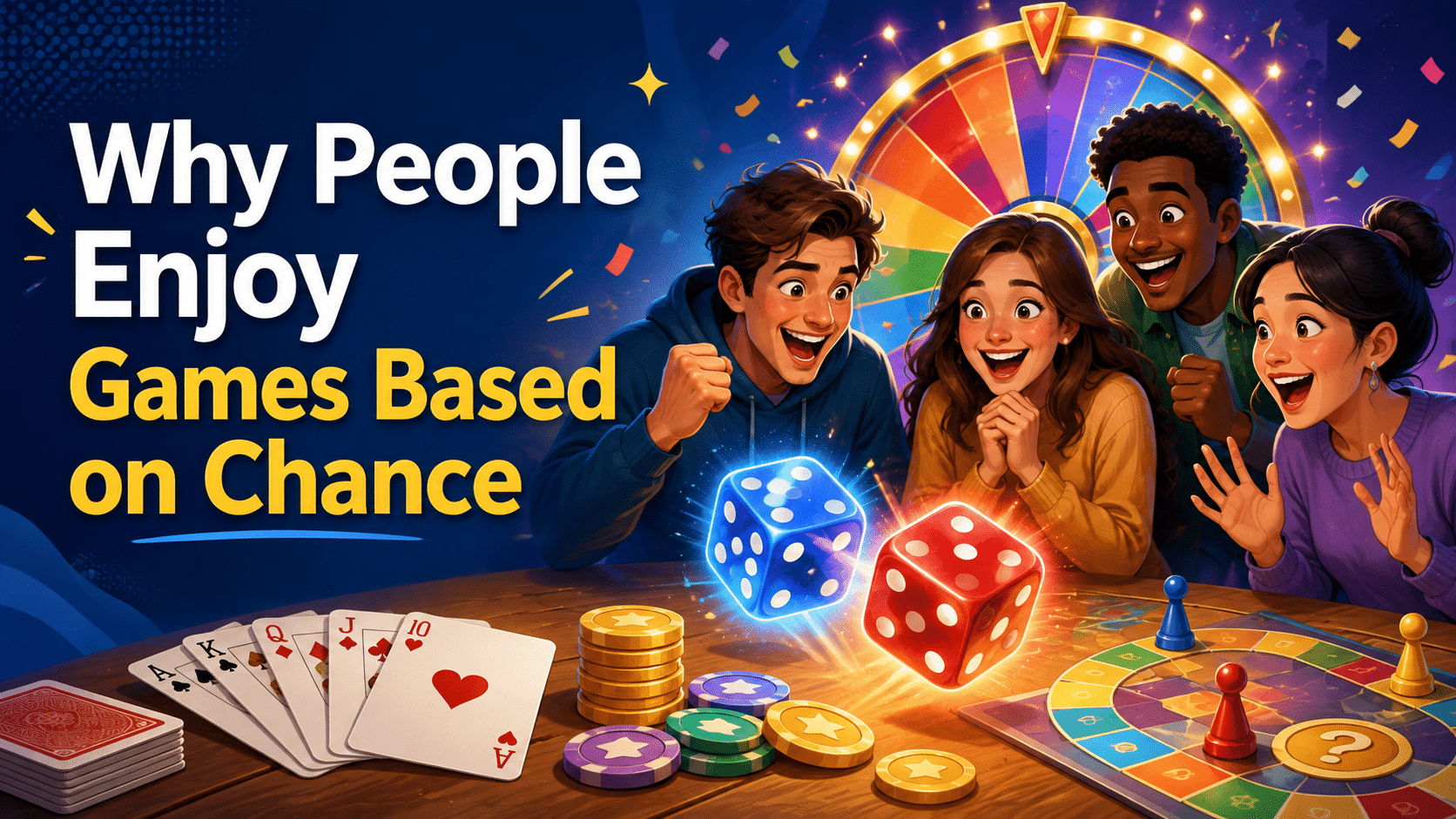 Why people enjoy games based on chance