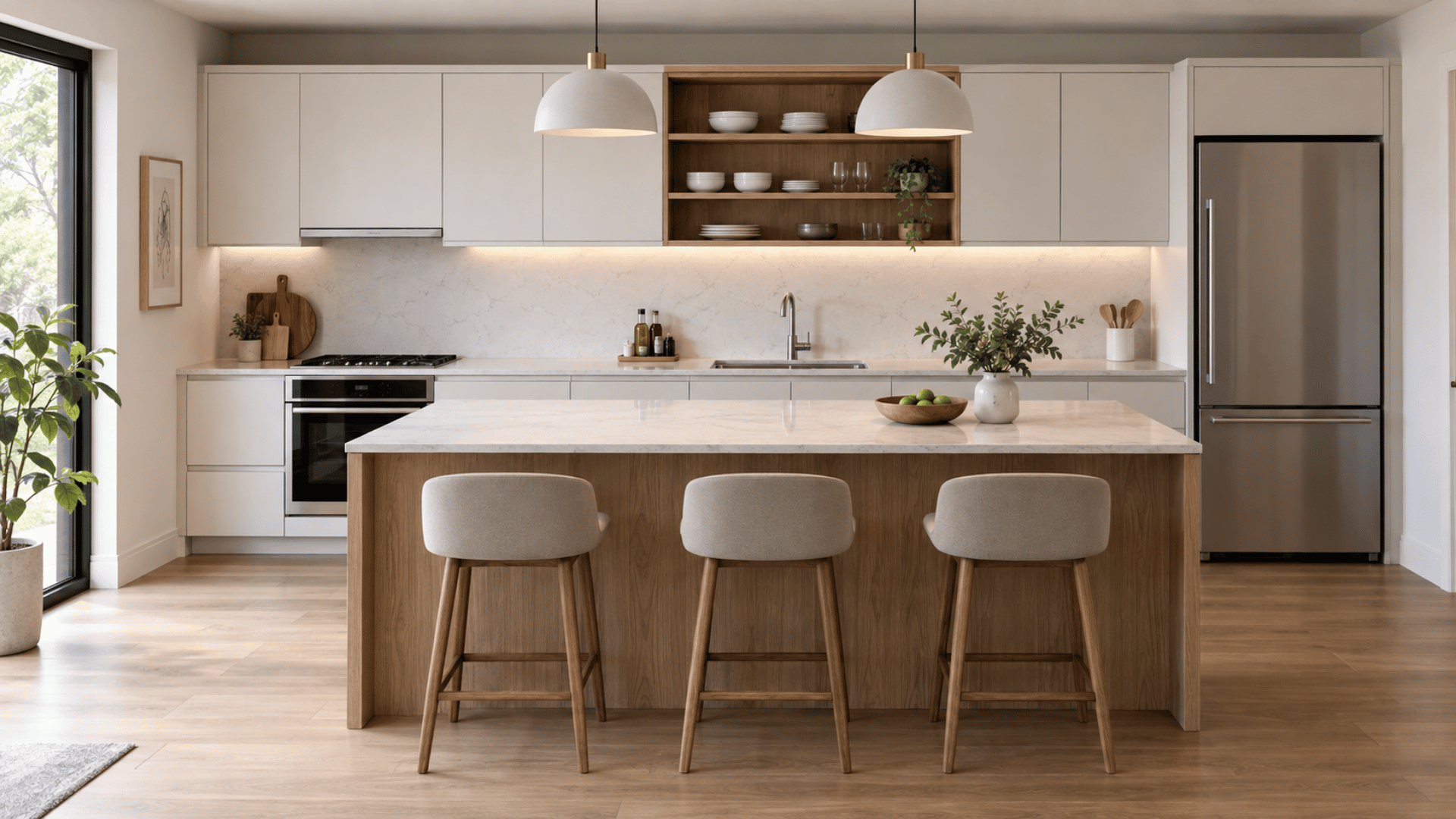 Build a One-Wall Kitchen With an Island