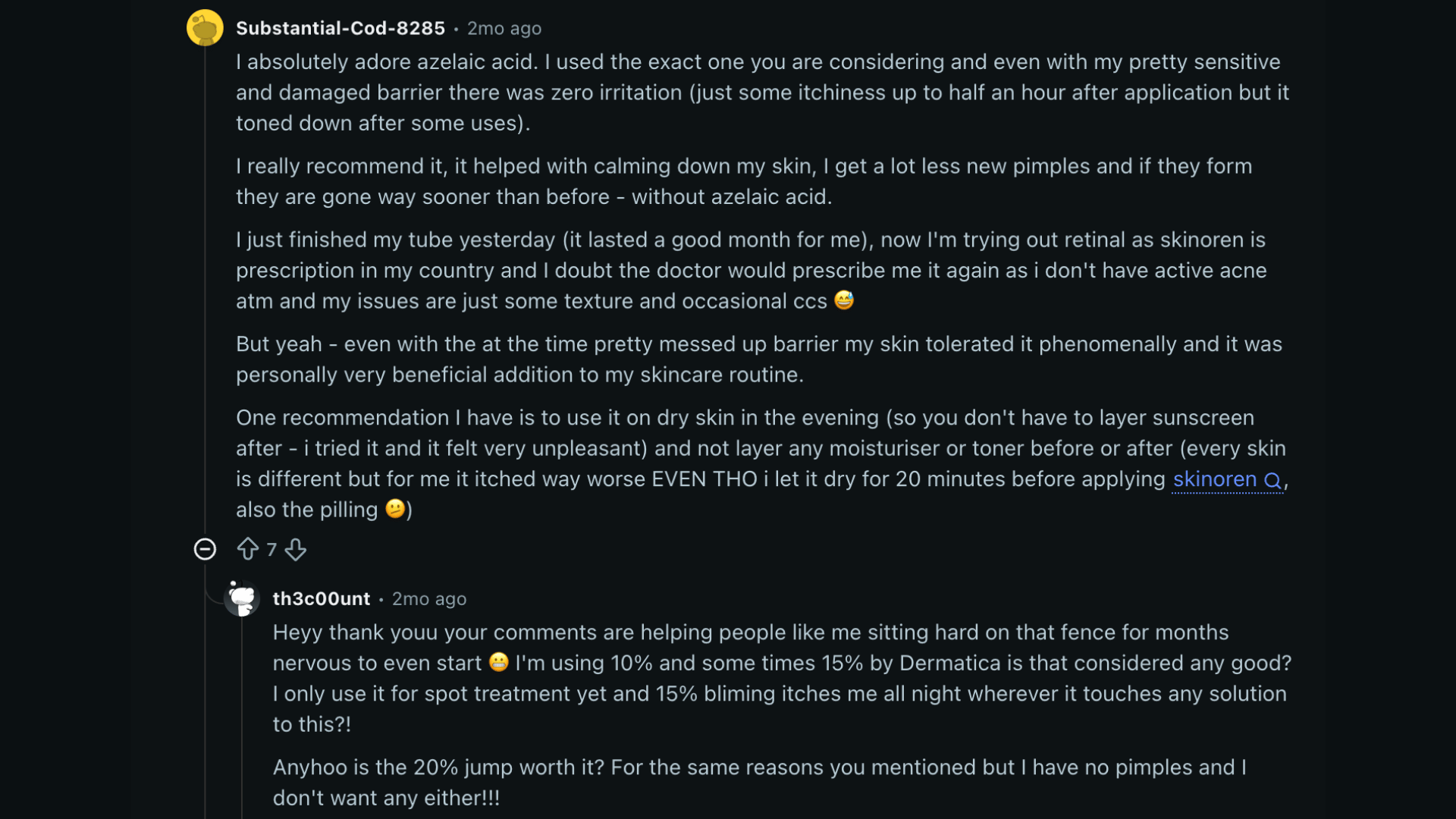 azelaic-acid-reddit-discussion